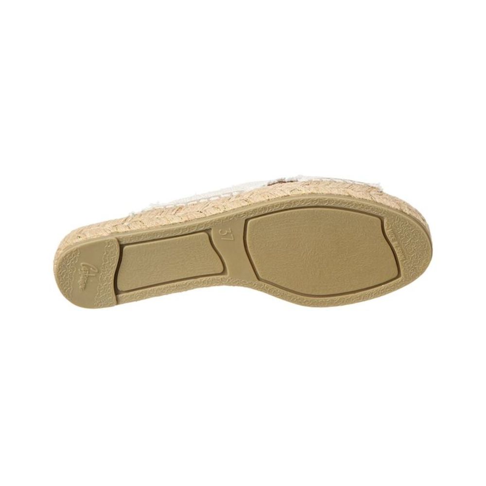 Castañer Palmera Canvas Sandal, White - Picture 4 of 5